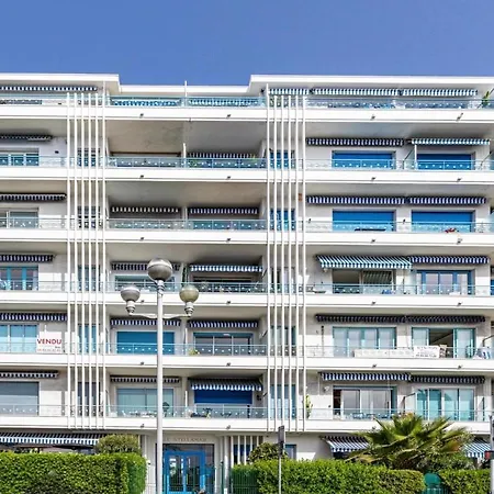 Promenade Des Center Sea And Front Design Flat With Private Garden *