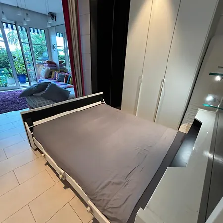 Promenade Des Center Sea And Front Design Flat With Private Garden Apartment *