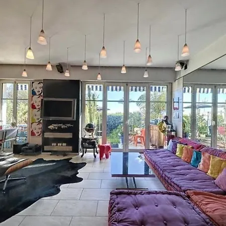 Apartmán Promenade Des Center Sea And Front Design Flat With Private Garden