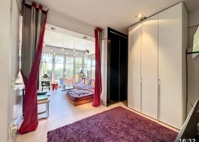 Promenade Des Center Sea And Front Design Flat With Private Garden * Nizza