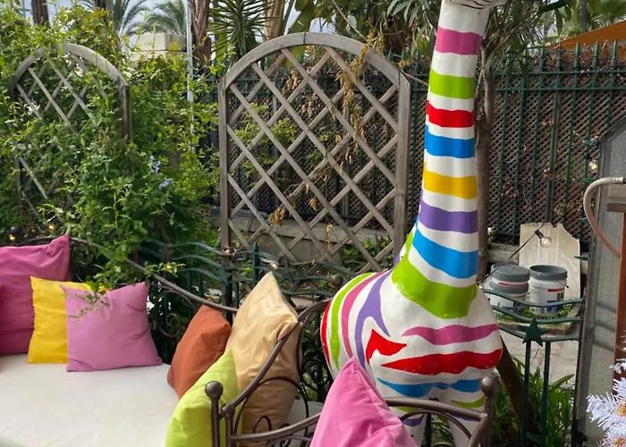 Apartman Promenade Des Center Sea And Front Design Flat With Private Garden Nizza